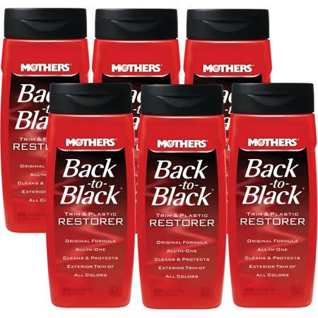 Mothers Polish 06112 Auto Trim Plastic Restorer, 12-oz. - 6 Pack