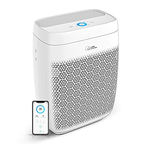 WiFi Air Purifier for Large Room up to 1580 ft2, Available for California/Voice Control