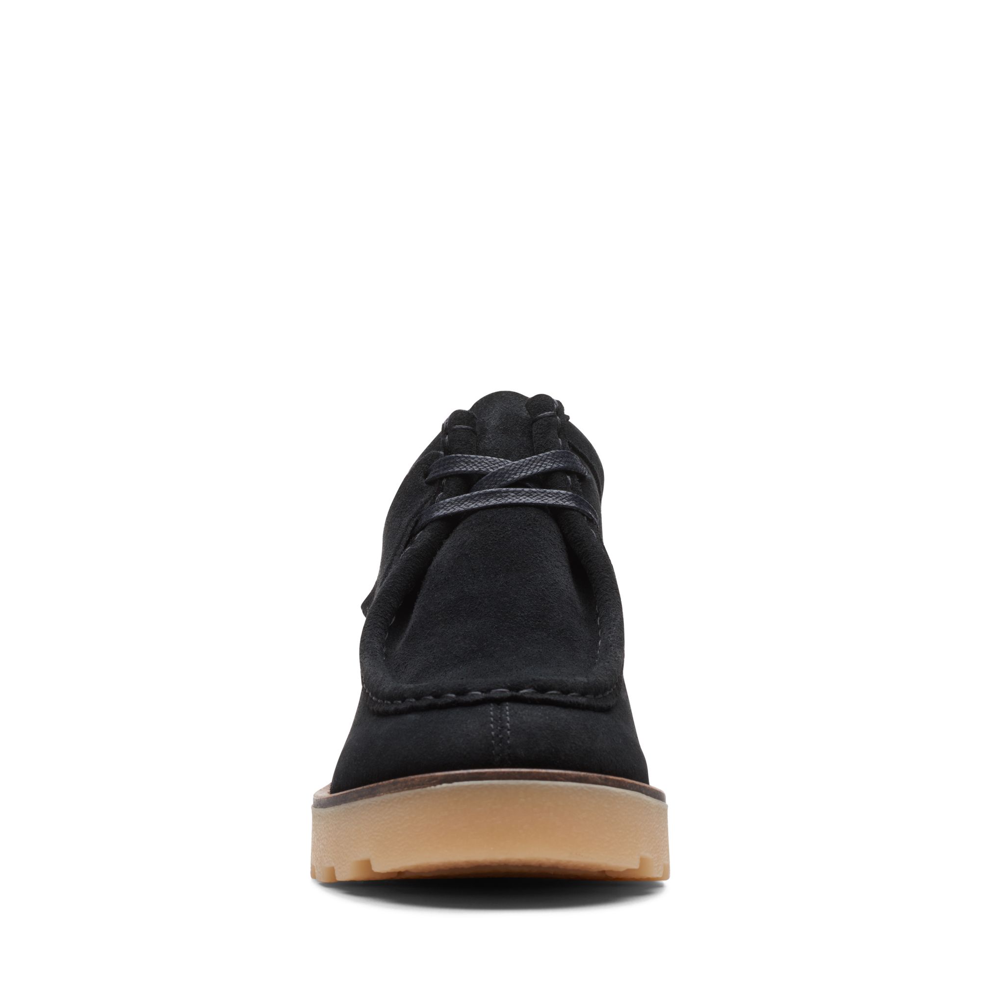 Women Wallabee Block Black Sde