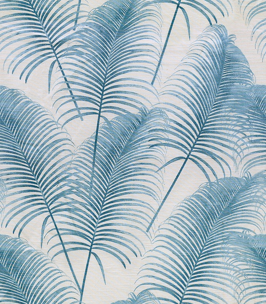 Elenor Leaves Print Fabric Swatch Polyester Cotton, Refundable For Order Amount Over $399