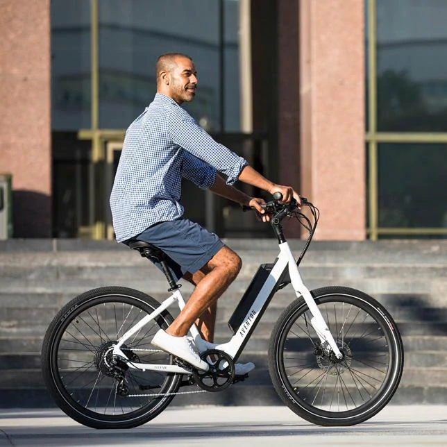 Aventon Pace 500, Step-through Electric Bike, 27.5