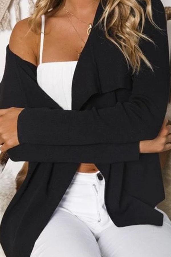 Fashion Temperament Irregular Cardigan Jacket