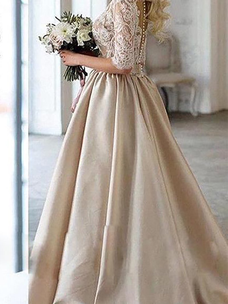 Fashion Lace Bow Belted Bare Back Bubble Maxi Dresses