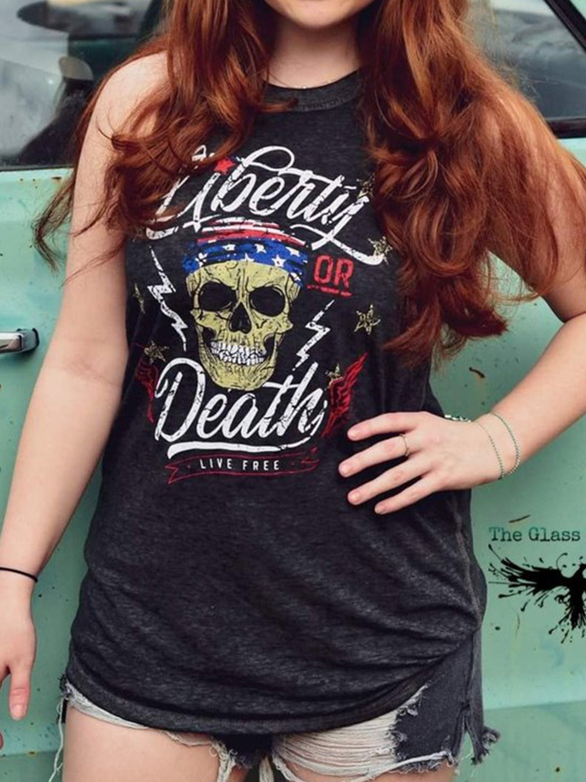 Cartoon Printed Casual Shirts & Tops