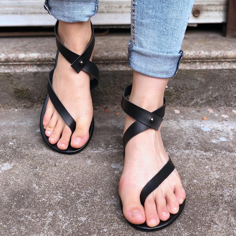 Sandals Flip Flops Ankle Wrap Shoes