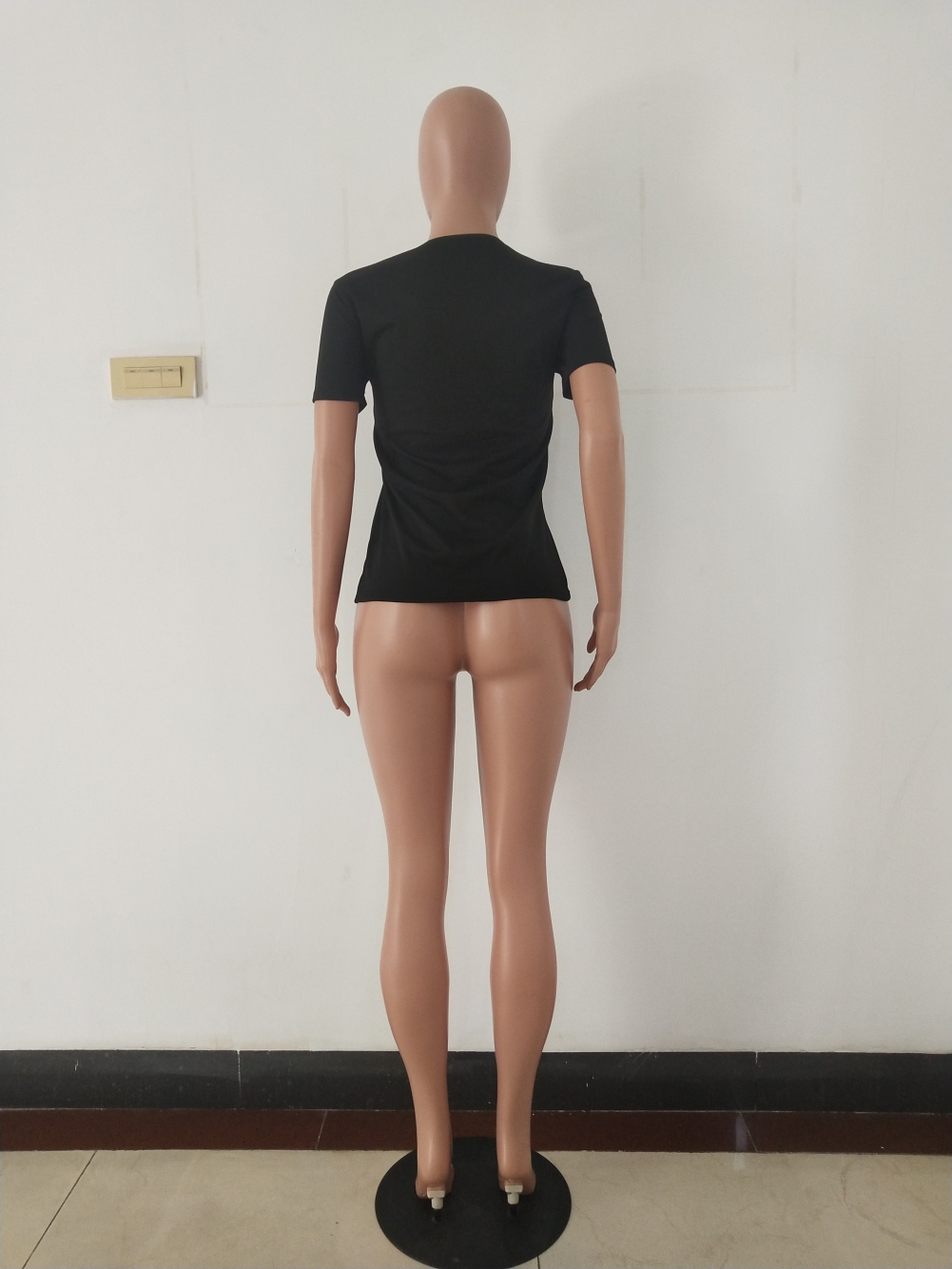 Summer Print O-Neck Shirt