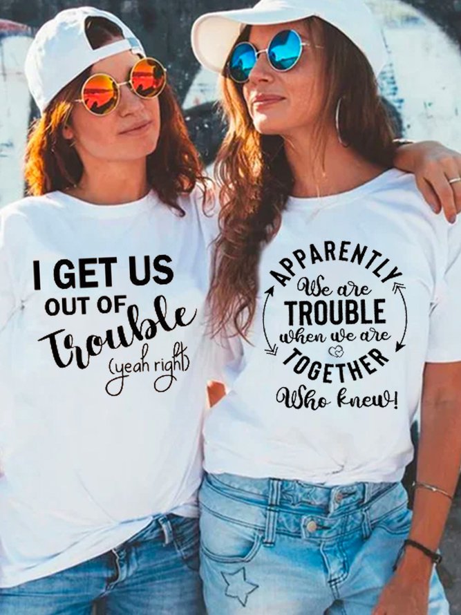 Apparently We Are Trouble Women‘s Shirts & Tops