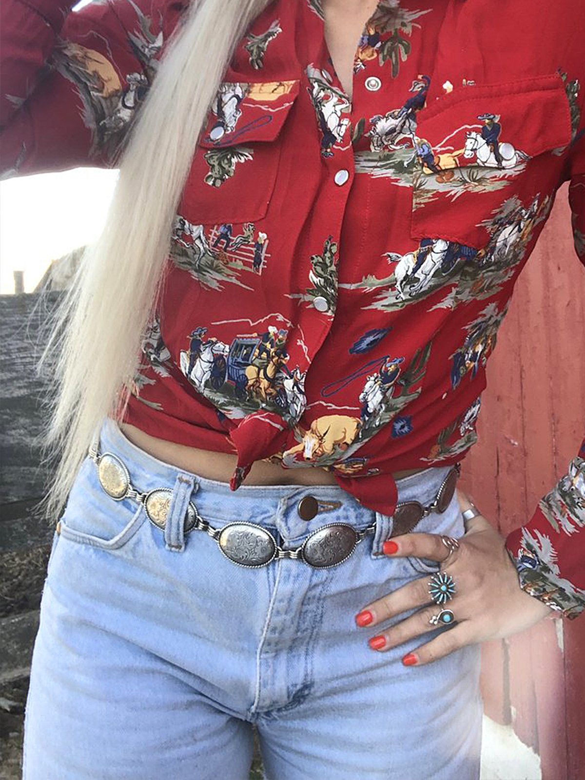 Shift Printed Casual People Shirts & Tops