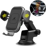 Automatic Sensor 15W Fast Wireless Charging Phone Mount