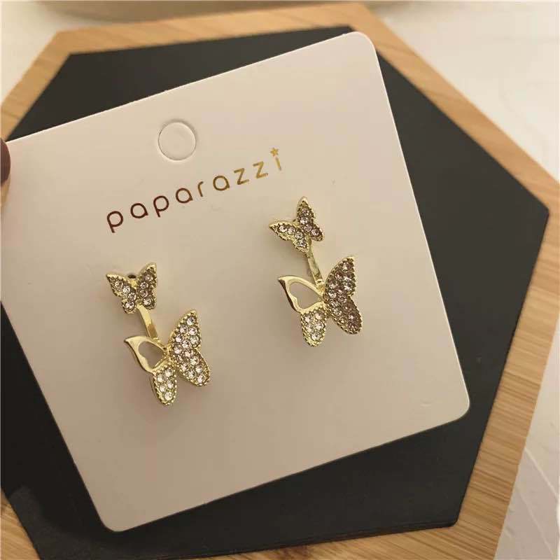 韩国S925银针小清新耳环百搭气质心形珍珠耳饰个性防过敏耳钉批发