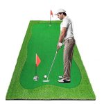 Luricaa Golf Putting Green Mat for Indoor Outdoor For Golf Training / 4×10 ft