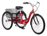 Three Wheel Cruiser Bike, 7-Speed, 26-Inch Wheels, Cargo Basket