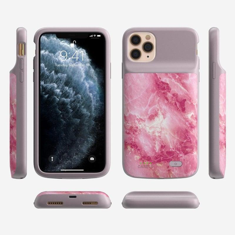 Hot Pink Marble Case