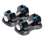 Lifepro Powerflow Adjustable Dumbbells Set �C 5-in-1, 25lb dumbells