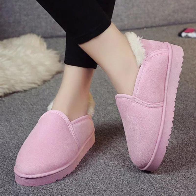 Women Snow Booties Casual Comfort Warm Shoes