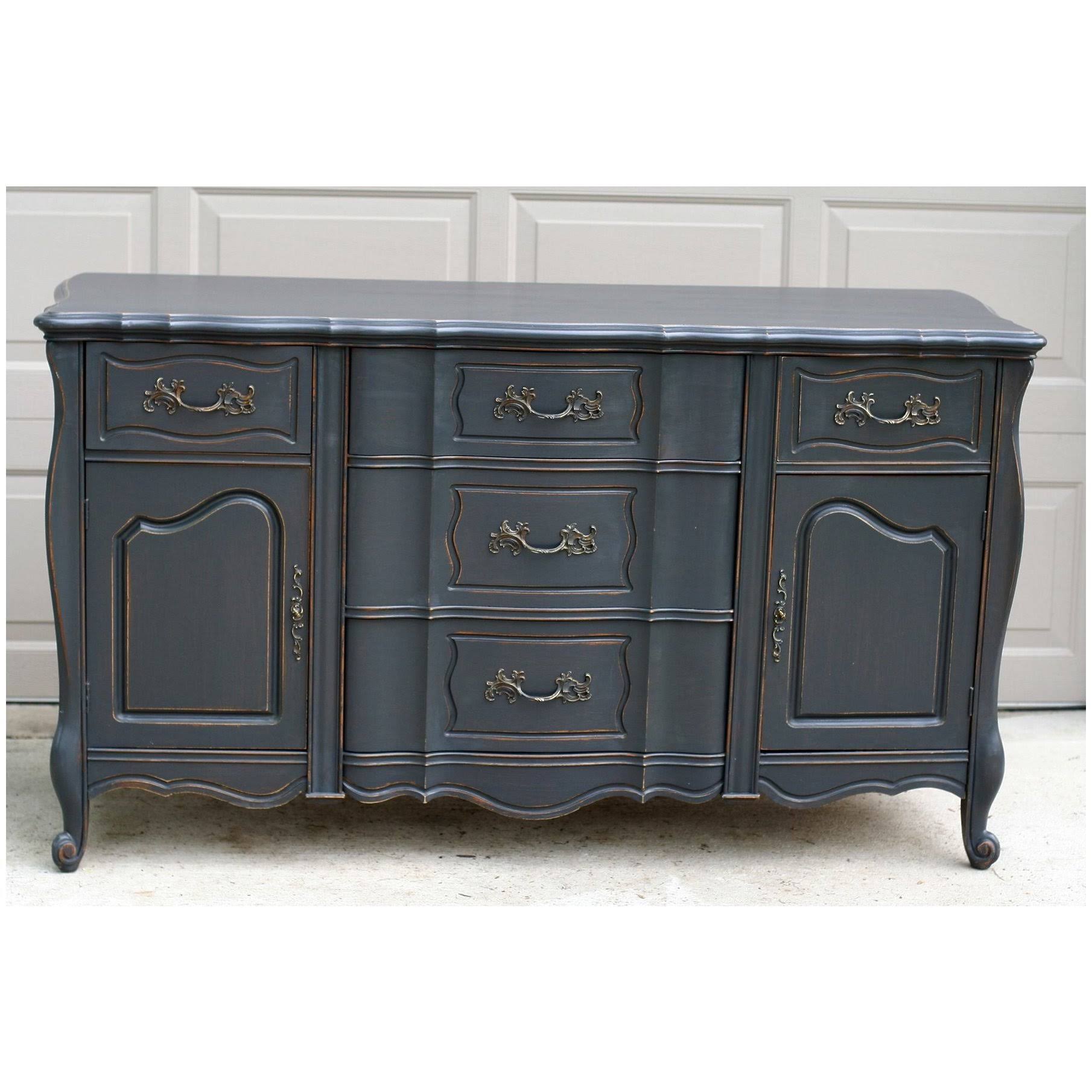 Retique It Chalk Finish Paint by Renaissance - Non Toxic, Eco-Friendly Chalk Furniture Cabinet Paint - 128oz (Gallon), Got