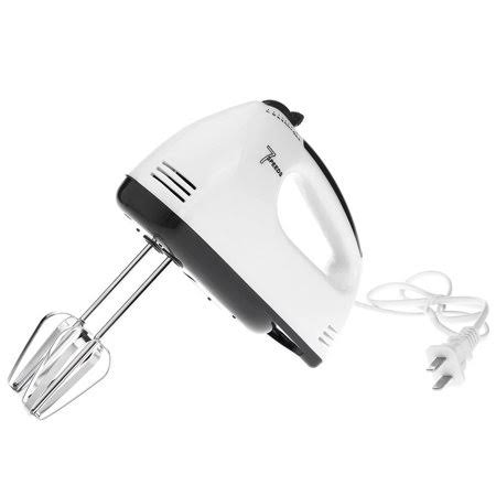 Daciye Electric Egg Beater Stainless Steel Plastic Egg Bowl Whisk Cake Baking Tool, Size: 175*145*65mm