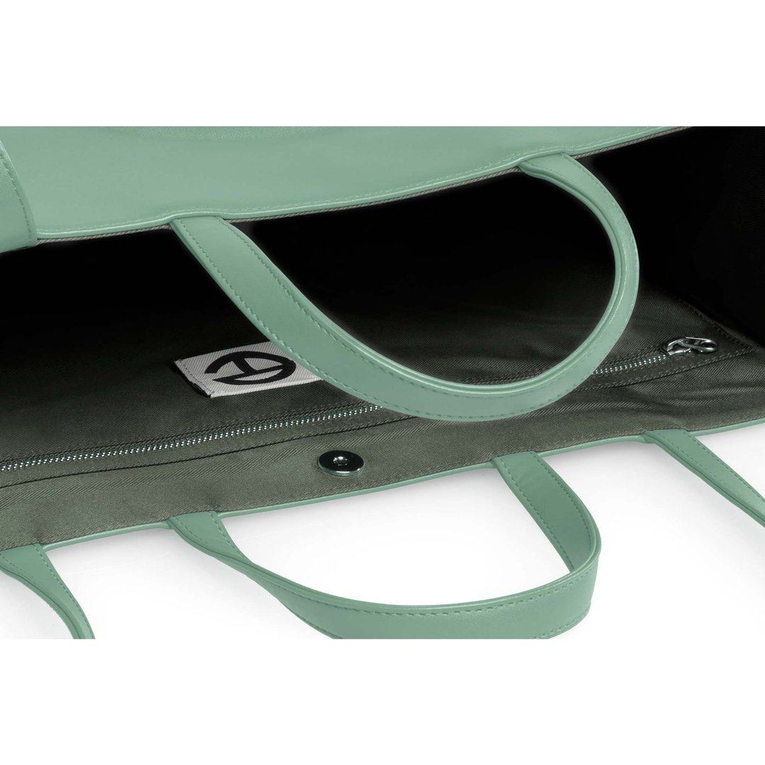 Large Sage Shopping Bag