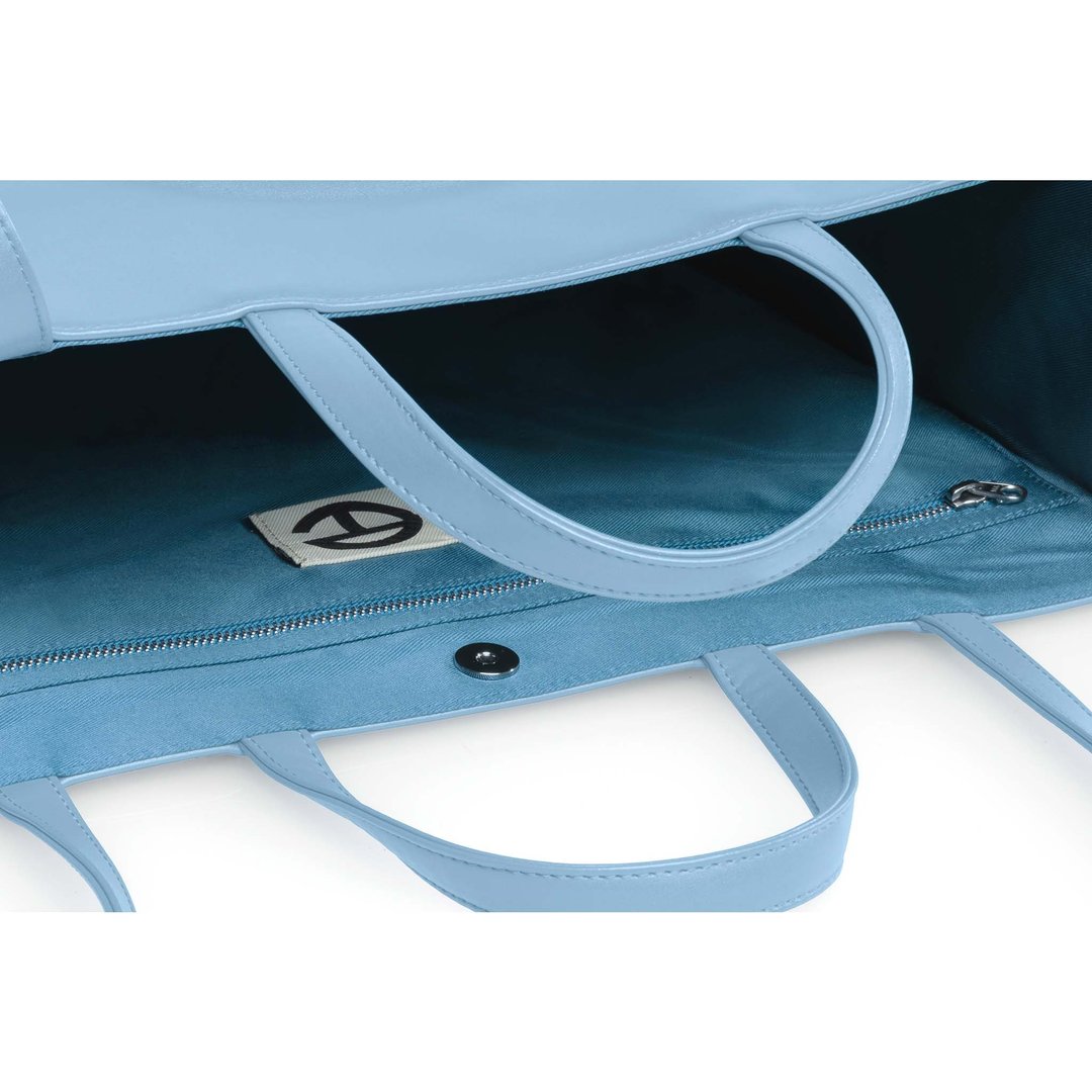 Large Pool Blue Shopping Bag