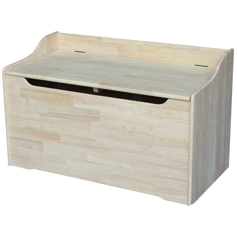 Pemberly Row Unfinished Wood 47x22 Storage Box
