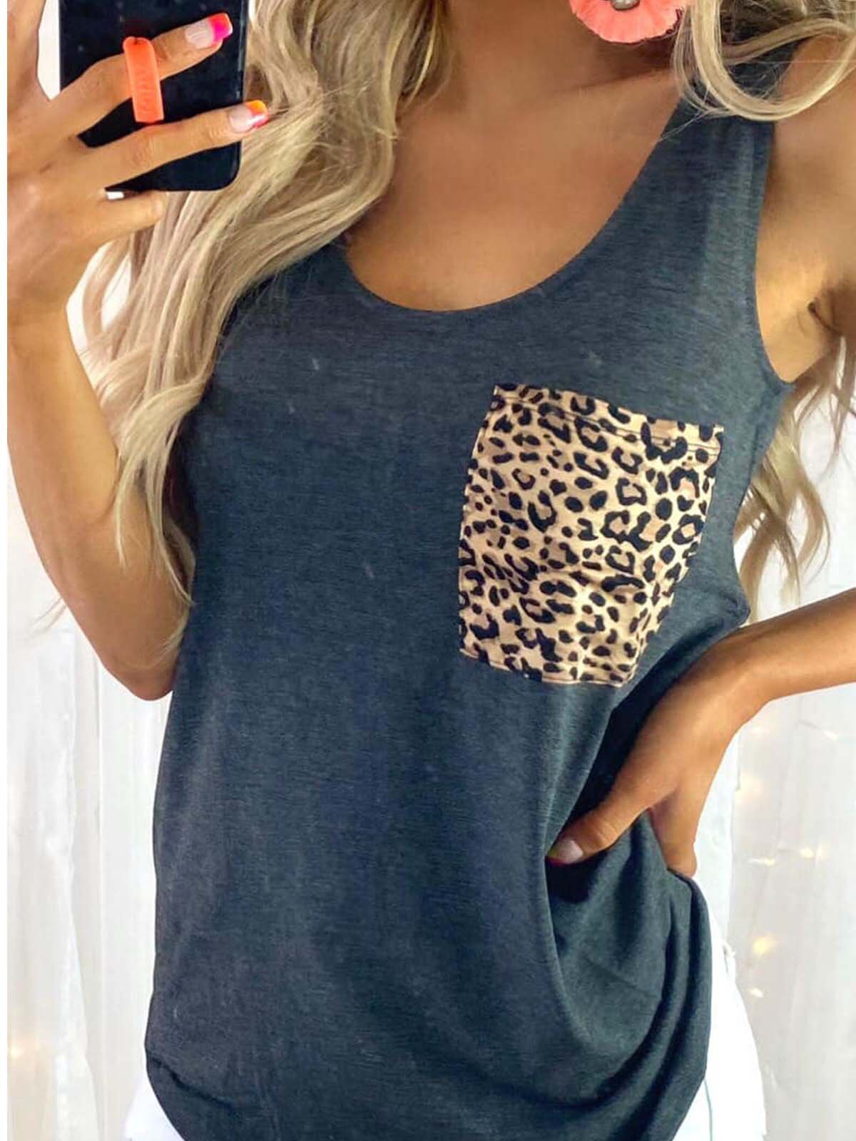 Sleeveless Paneled Shift Vintage Shirts & Tops