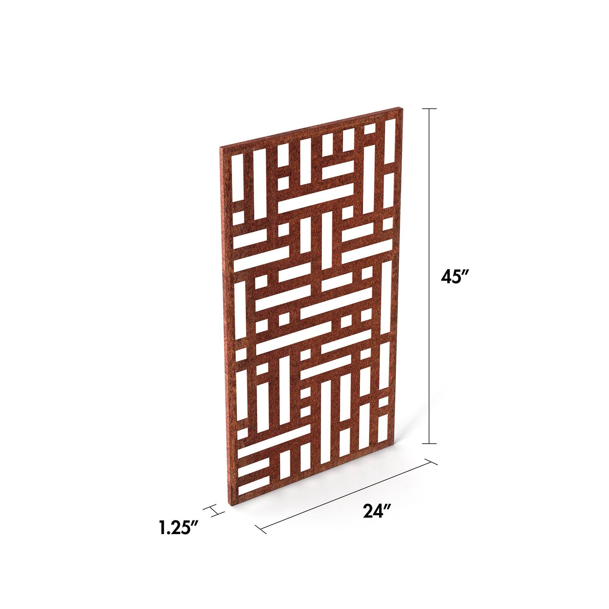 Veradek Corten Steel Screen Panel - Parilla