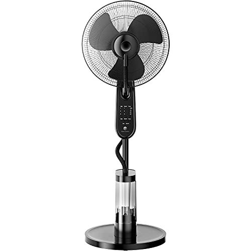 3-Speed Oscillating Pedestal standing Fan with Remote Control & 16-inch AC Motor