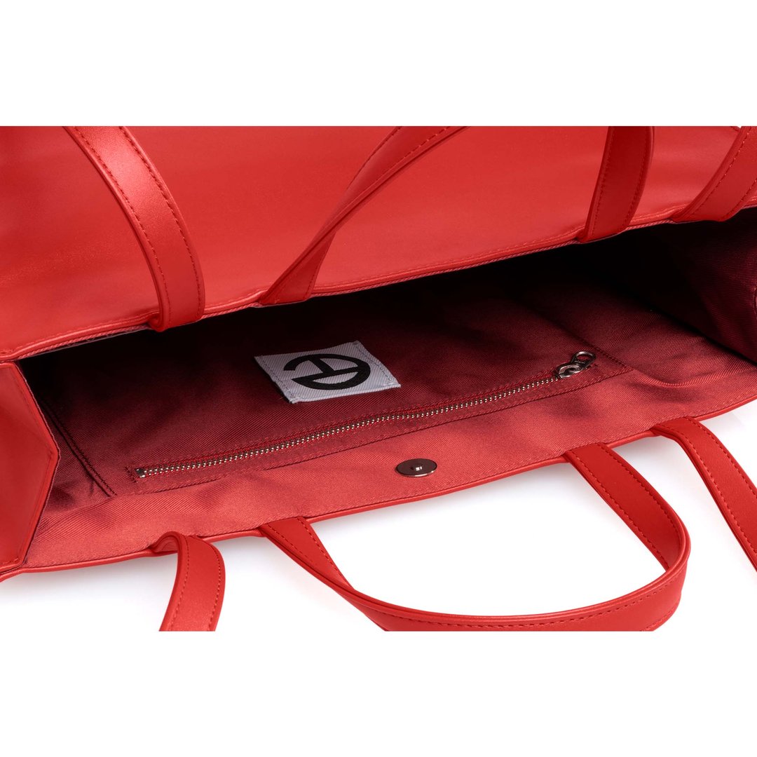 Medium Red Shopping Bag