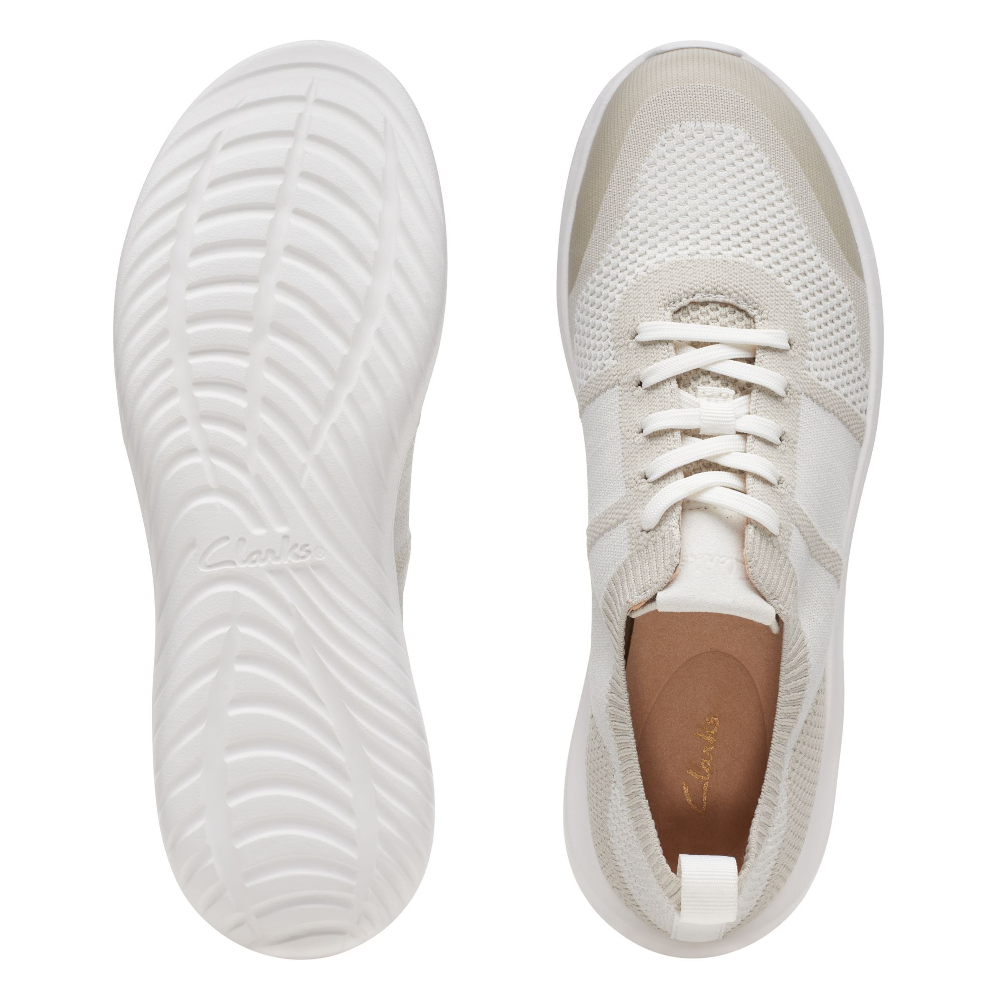 Women  Nova Lite Lace White Knit