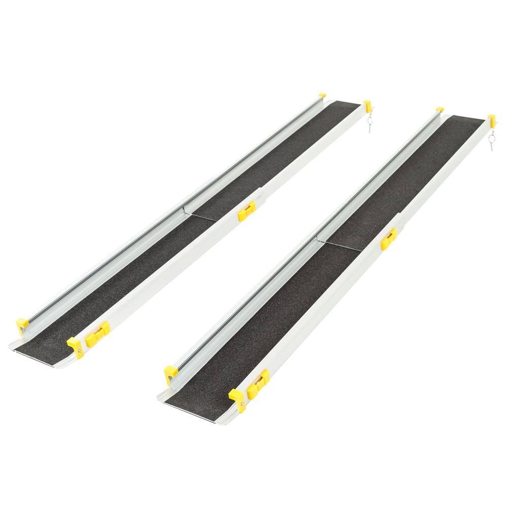 Silver Spring 7& Adjustable Wheelchair Telescoping Track Ramps