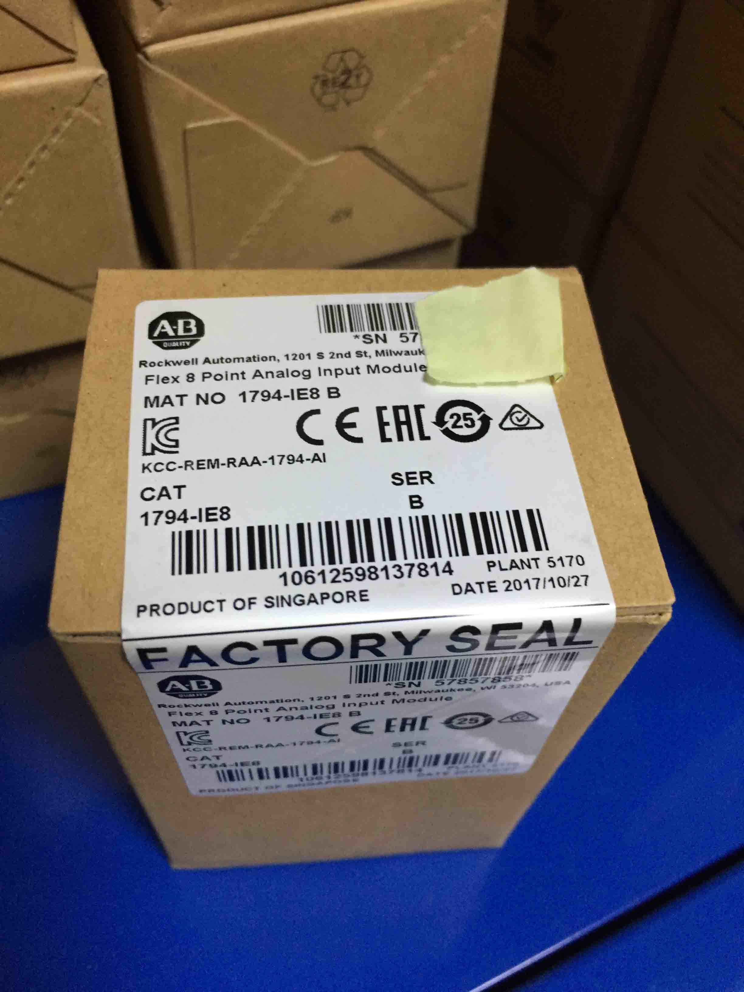 1794-IE8 Allen Bradley Original Brandy New Factory Sealed