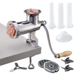Heavy Duty Manual Meat Grinder #10 Clamp-on Hand Grinder