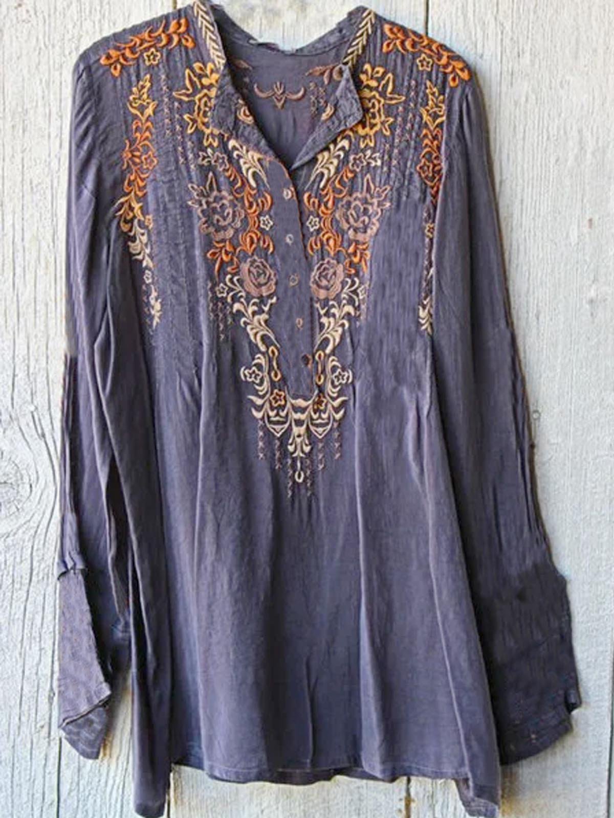 Women Casual Tops Tunic Blouse Shirt