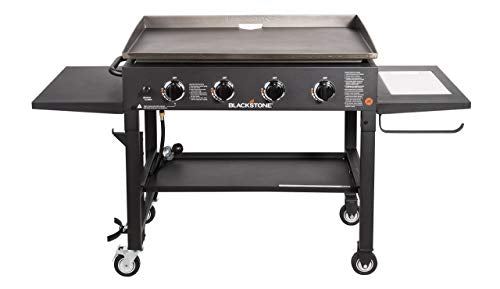 Blackstone 1825 �C 36in, 4 Burner Flat Top Gas Griddle, Black