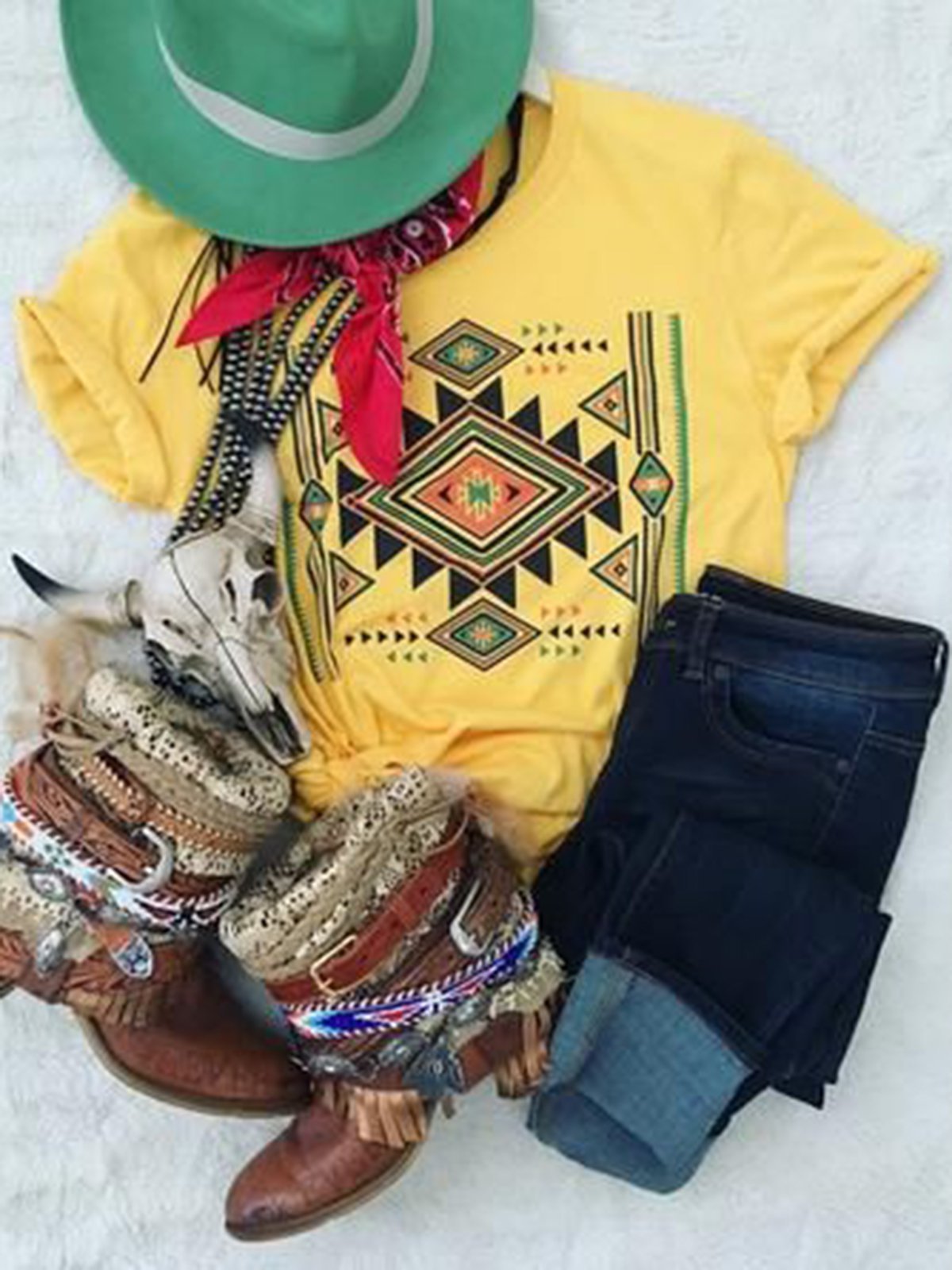 Yellow Short Sleeve Shift Shirts & Tops