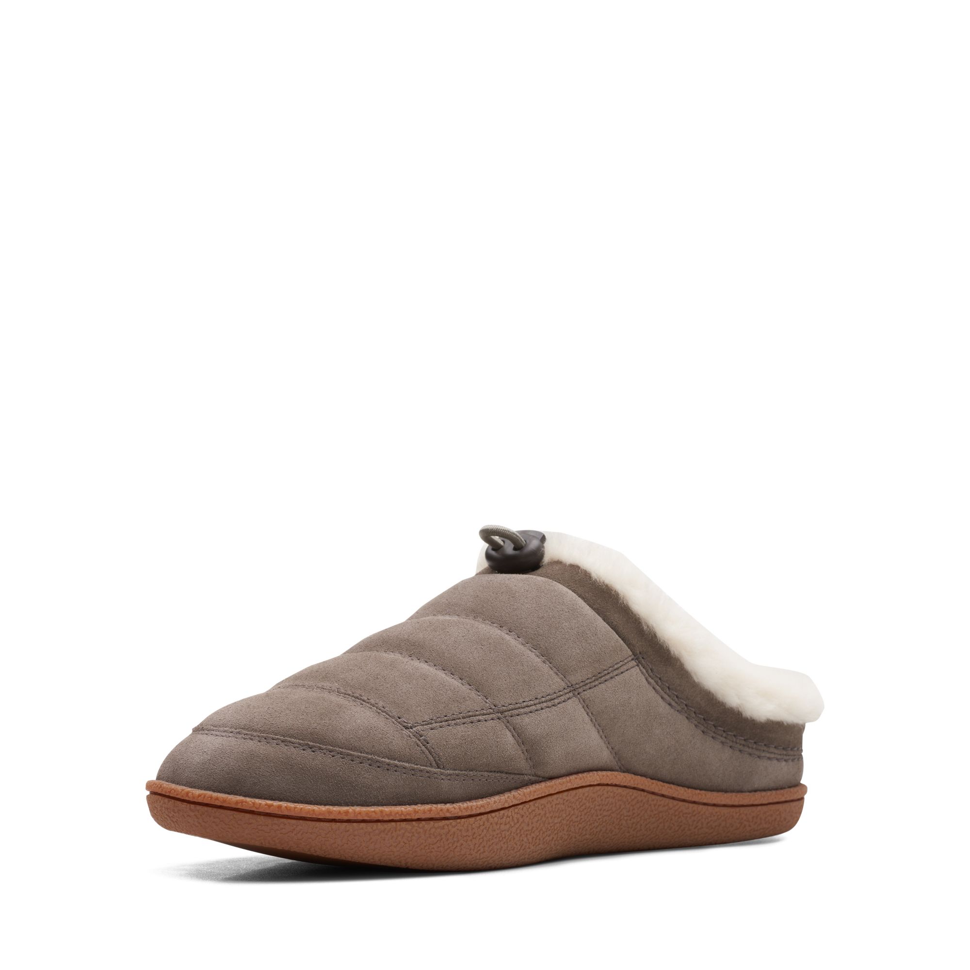 Men  Pilton Mule Stone Suede