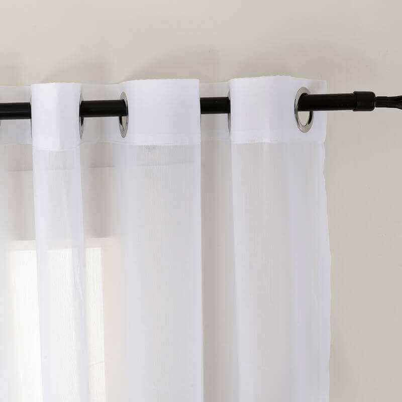 CUSTOM Hanna Light Purple Gradient Ombre Sheer Curtain Tulle Gradual Drapery