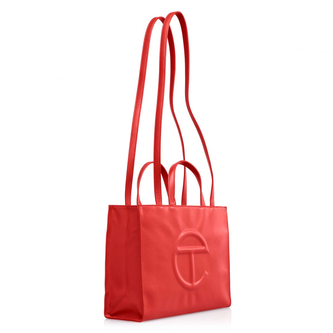Medium Red Shopping Bag