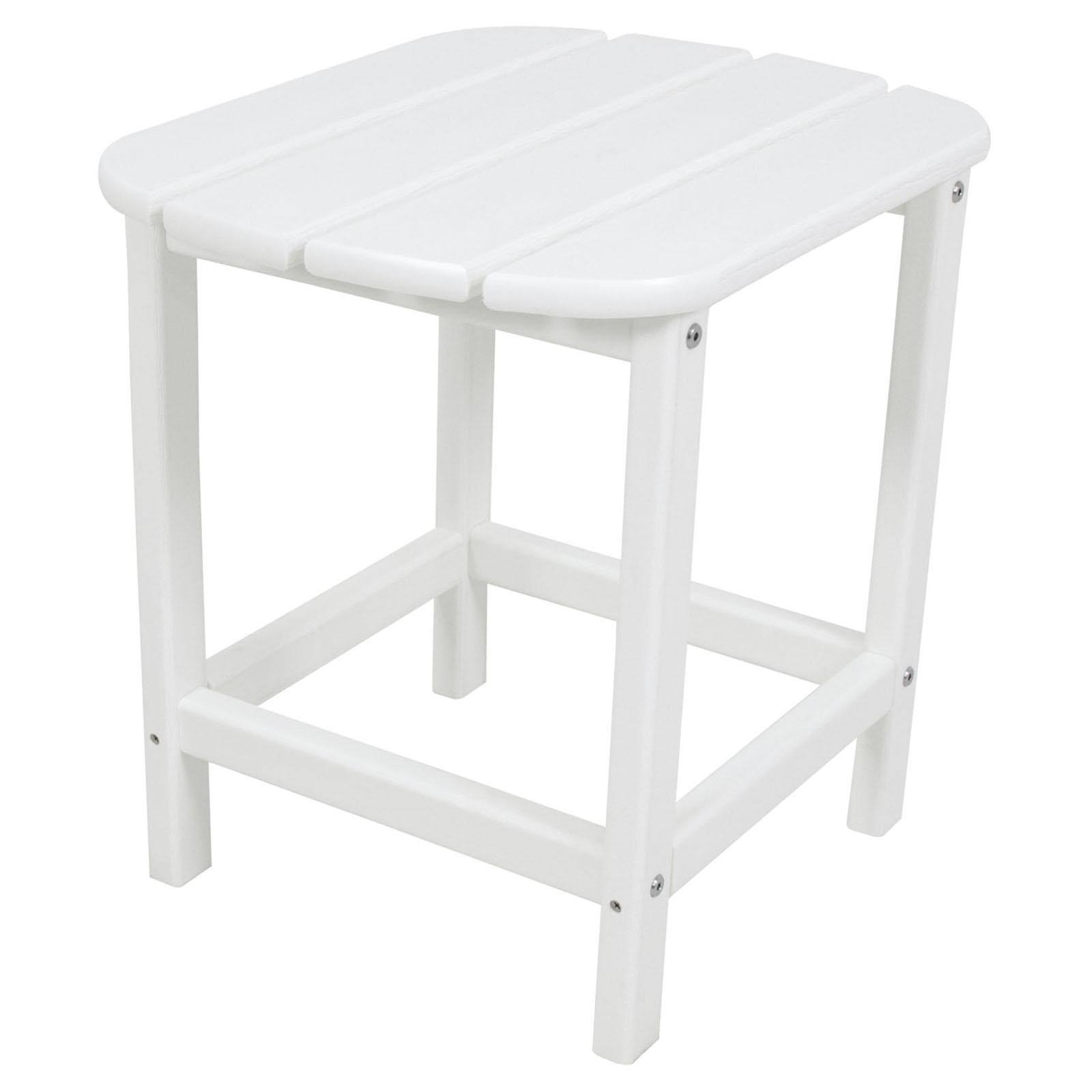Hanover All-Weather Side Table - White