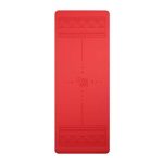 Yogi Bare Paws Yoga Mat �C Extreme Non Slip Grip Fitness & Exercise Mat �C ECO Friendly Natural Rubber, Prefect for Exercise- Red