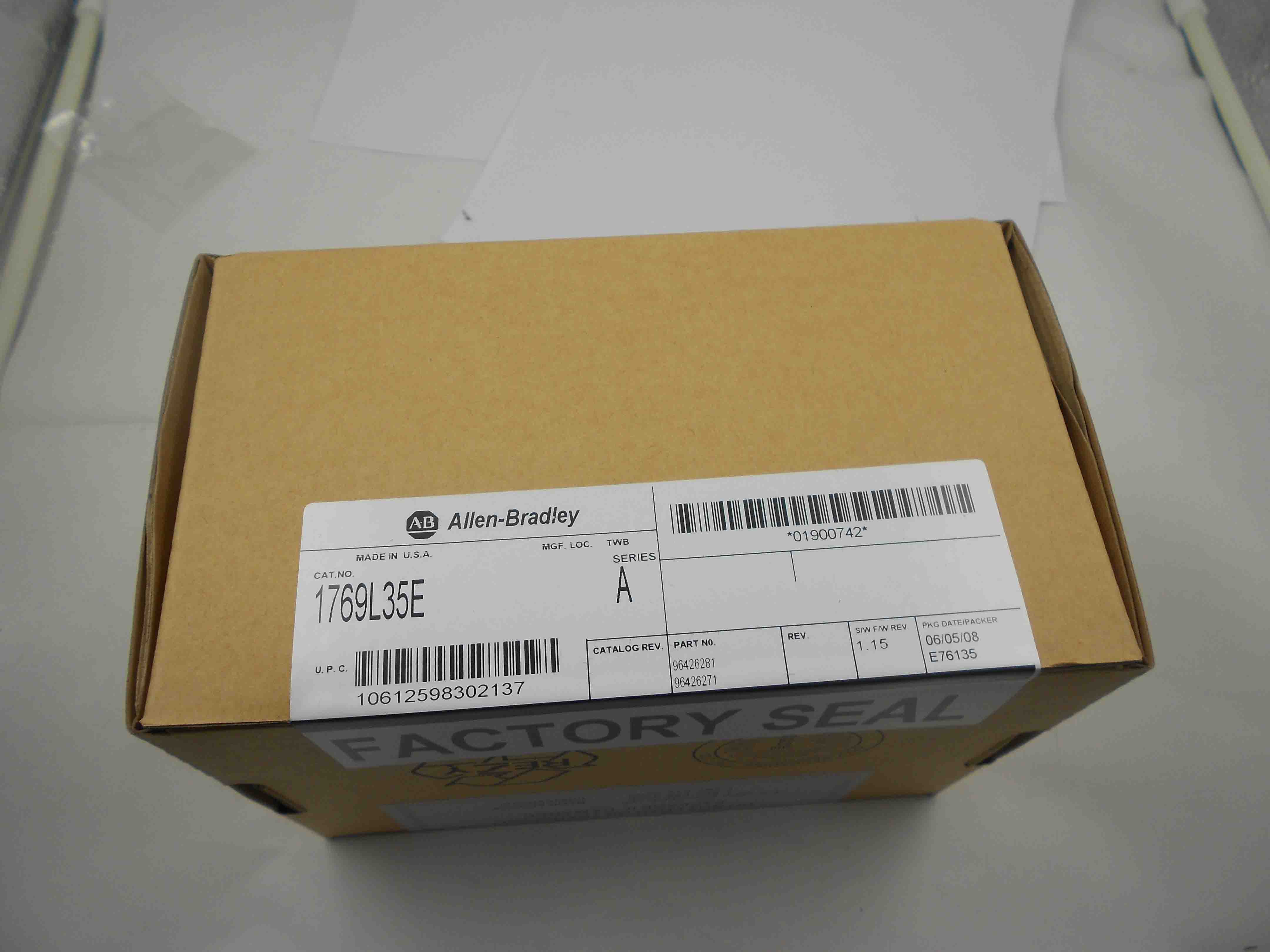 1769-L35E Allen Bradley Original Brandy New Factory Sealed
