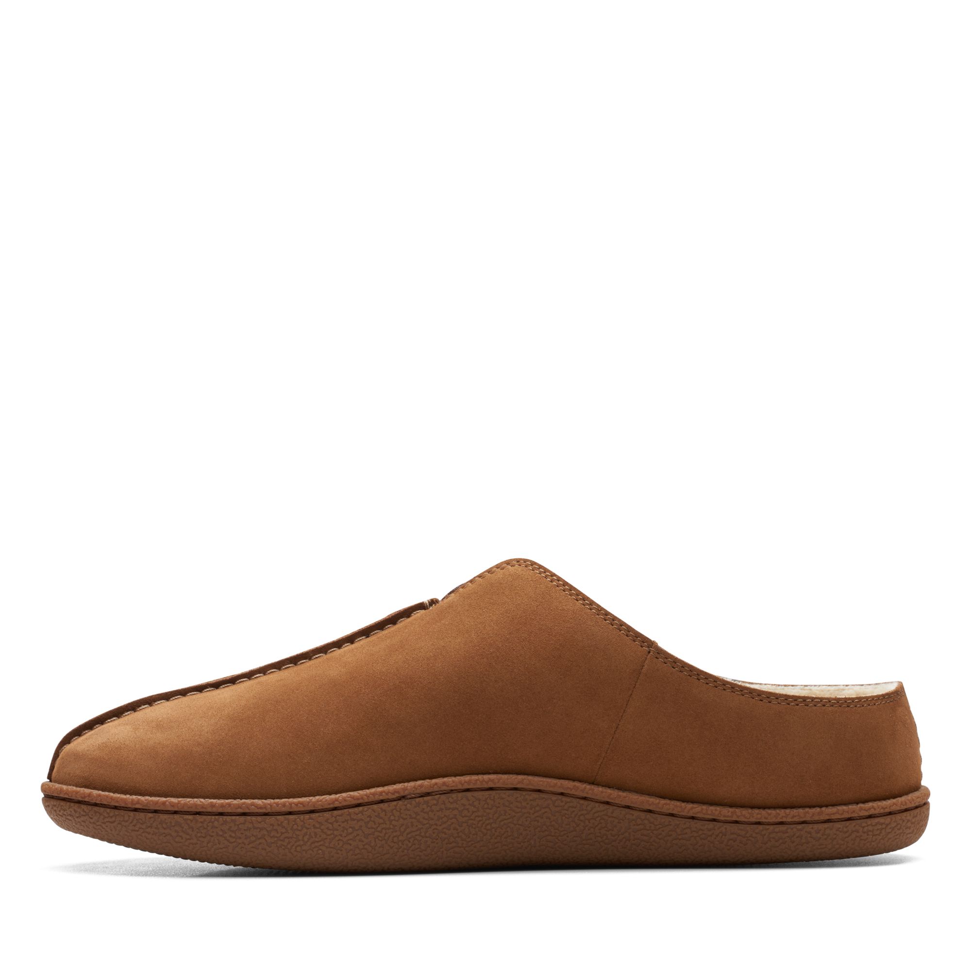 Men  Home Mule Tan Suede