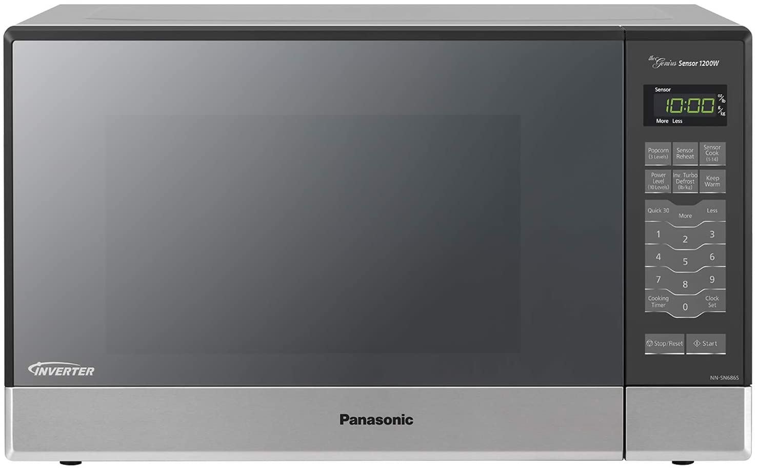 Panasonic Microwave Oven NN-SN686S Stainless Steel Countertop