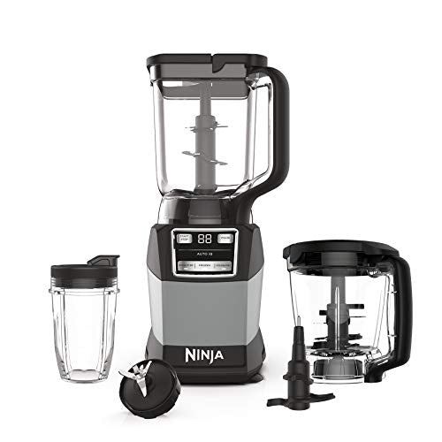 Ninja AMZ493BRN Compact Kitchen System with Auto-iQ, Blender