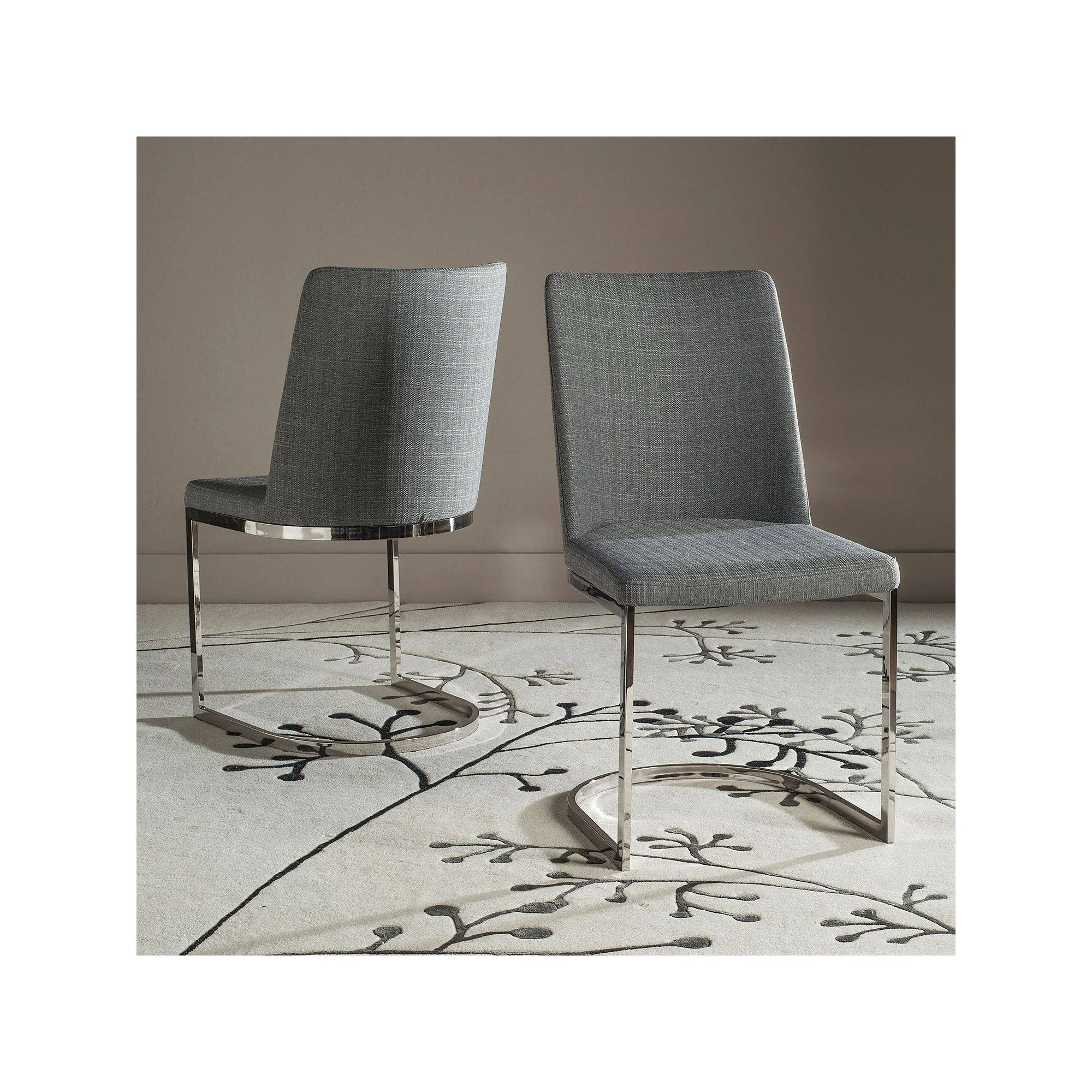 Safavieh Parkston Side Chair, Gray - 2 count
