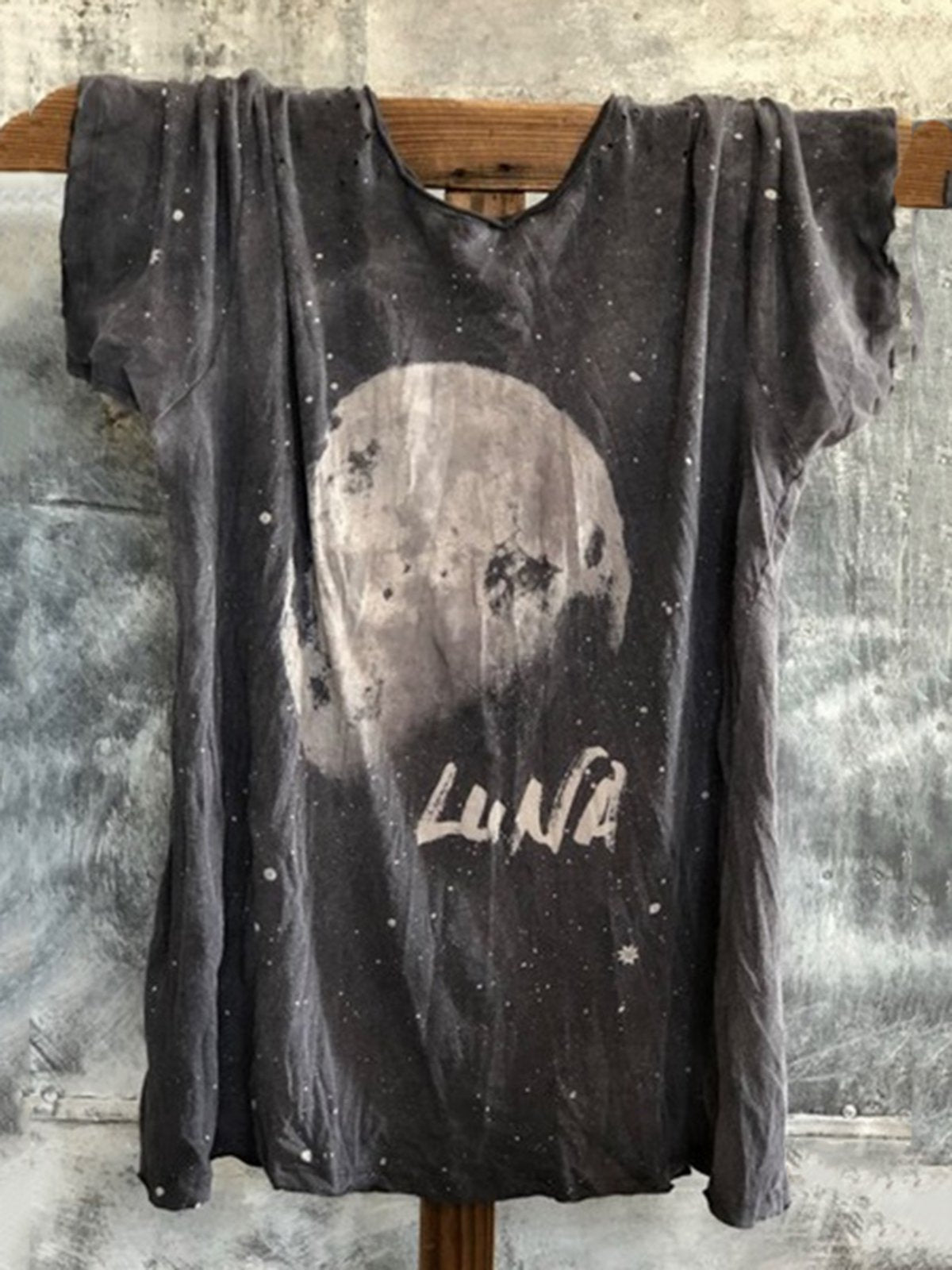 Cotton Short Sleeve Crew Neck Shirts & Tops