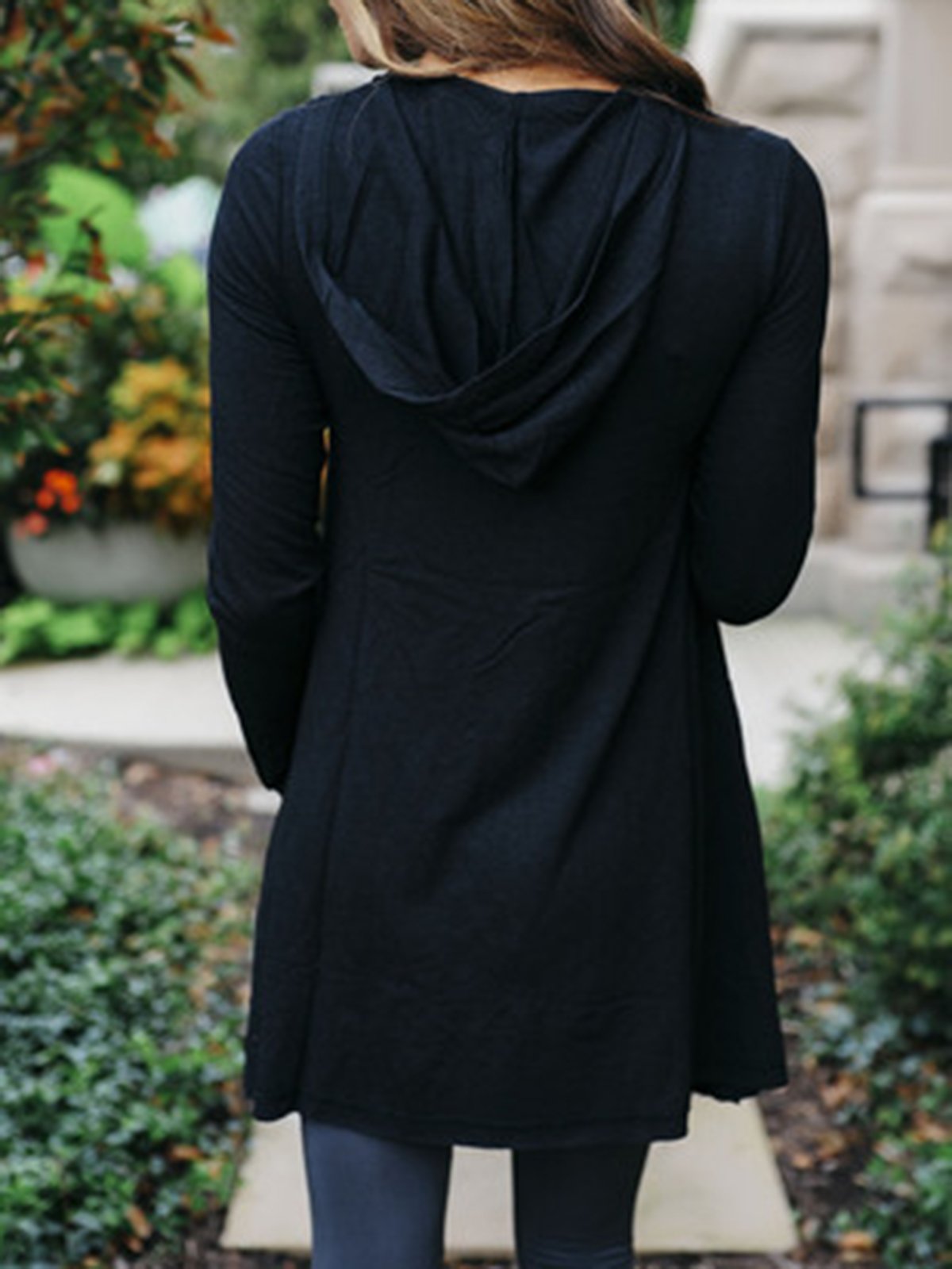 Long Sleeve Casual Asymmetric Plus Size Hoodies