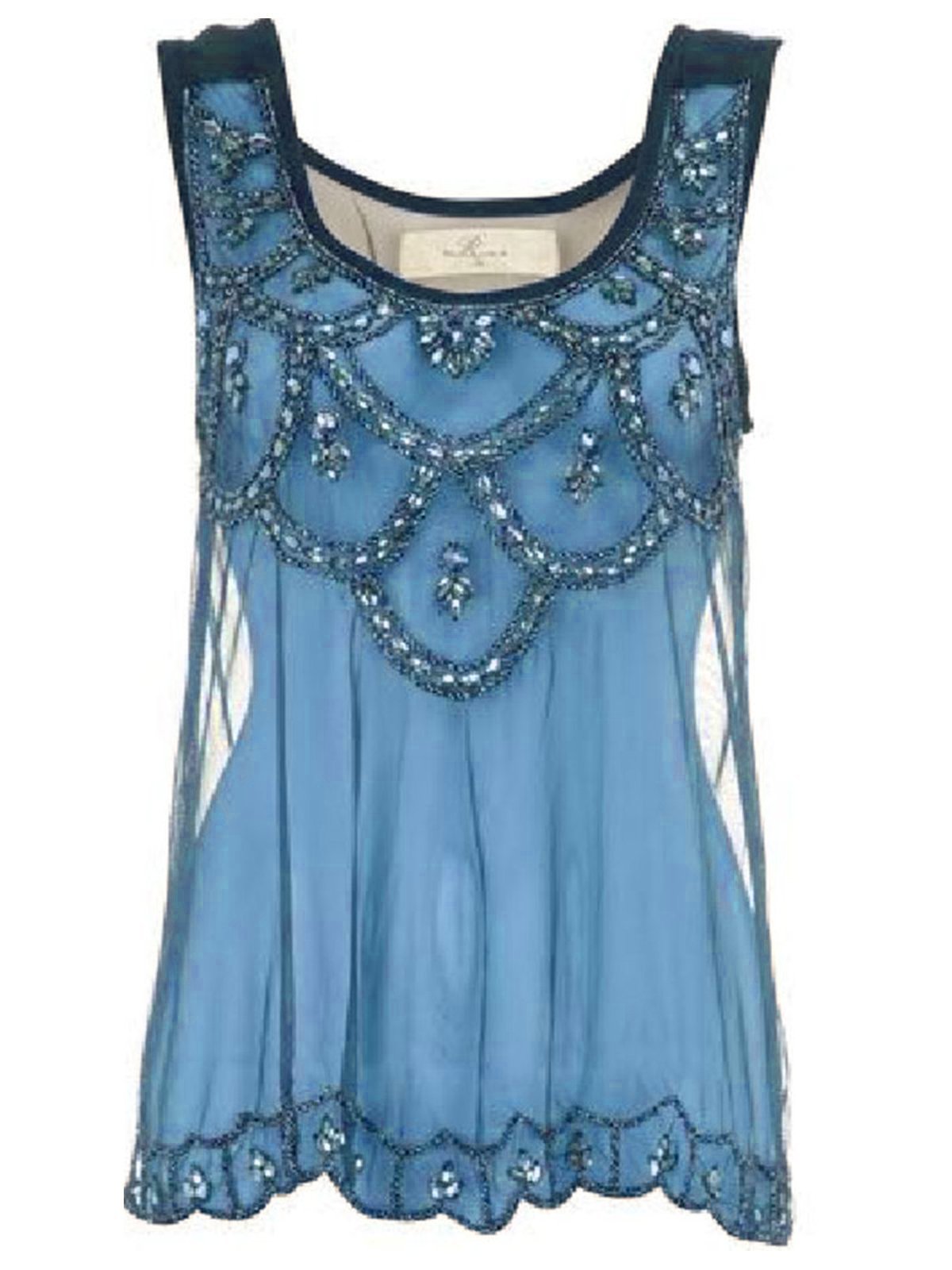 Casual Sleeveless Round Neck Plus Size Tops