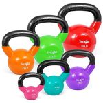 Yes4All Combo Special: Vinyl Coated Kettlebell Weight Sets , 5-30 lbs