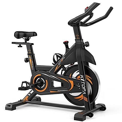 Exercise Bike �C Kitopa Magnetic Resistance Stationary Bike, Quiet Belt Drive Indoor Cycling Bike